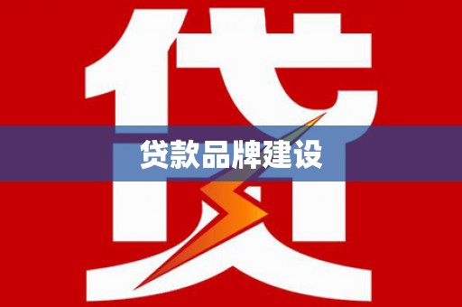 福绵贷款品牌建设