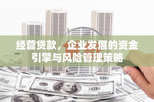 福绵经营贷款，企业发展的资金引擎与风险管理策略