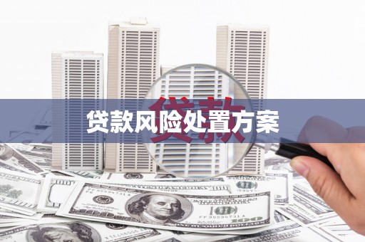 福绵贷款风险处置方案