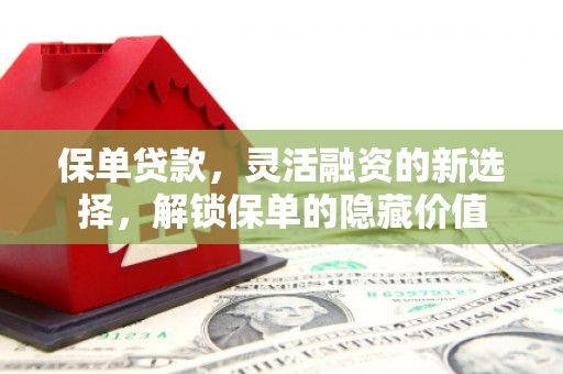 福绵保单贷款，灵活融资的新选择，解锁保单的隐藏价值