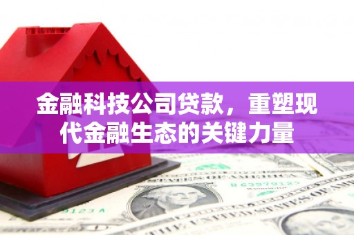 福绵金融科技公司贷款，重塑现代金融生态的关键力量