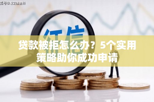 福绵贷款被拒怎么办？5个实用策略助你成功申请