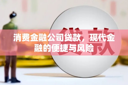 福绵消费金融公司贷款，现代金融的便捷与风险