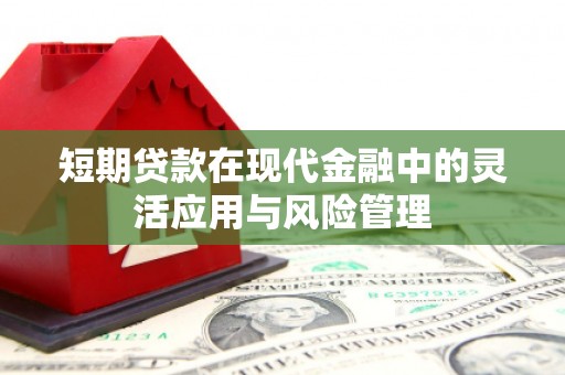 福绵短期贷款在现代金融中的灵活应用与风险管理